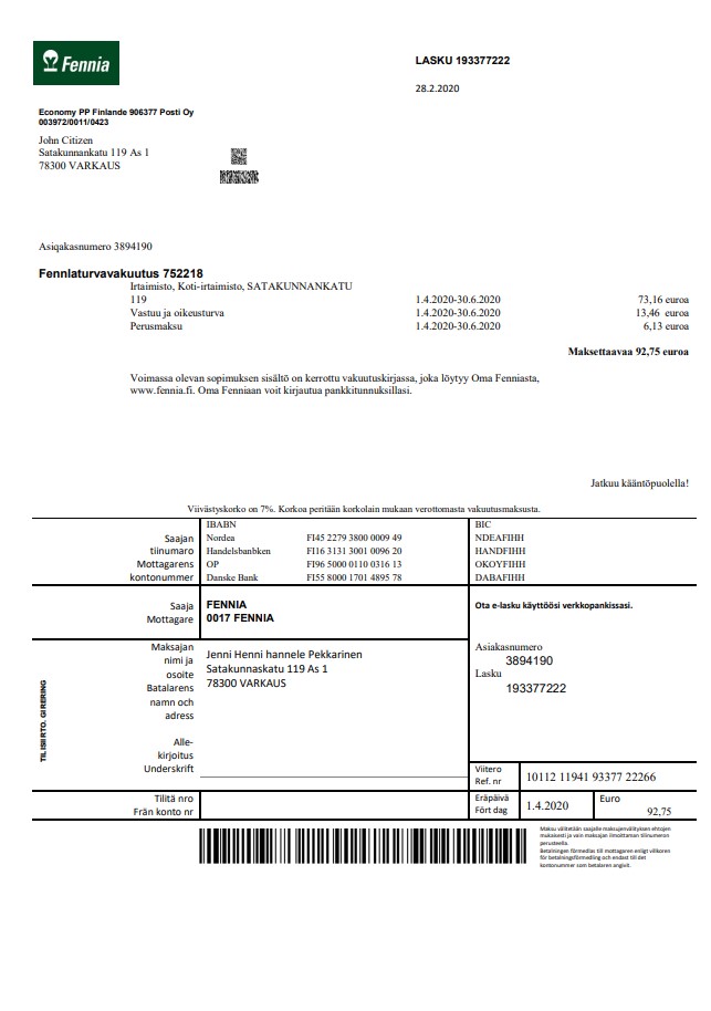 Minol USA business utility bill 